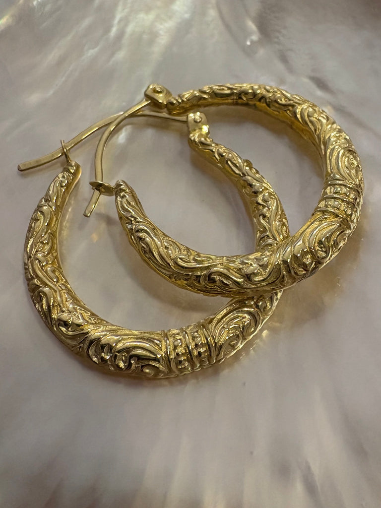 Persian Gold Earrings