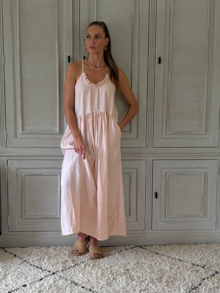 Alice Linen Maxi Dress - 3 Colours