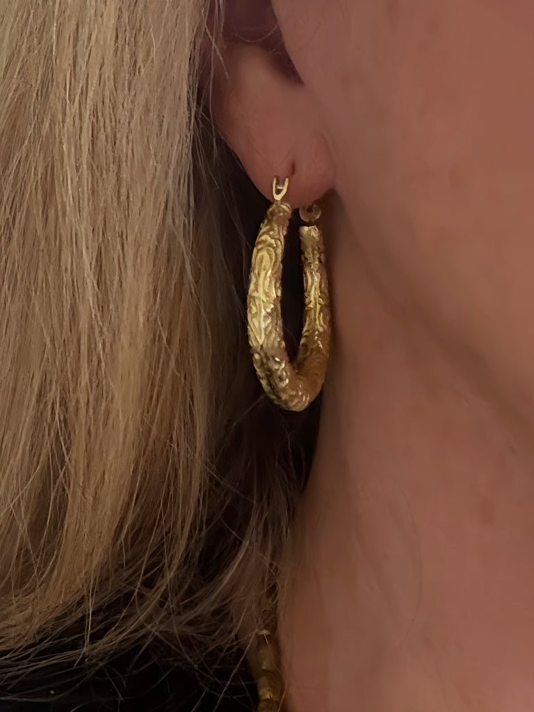 Persian Gold Earrings