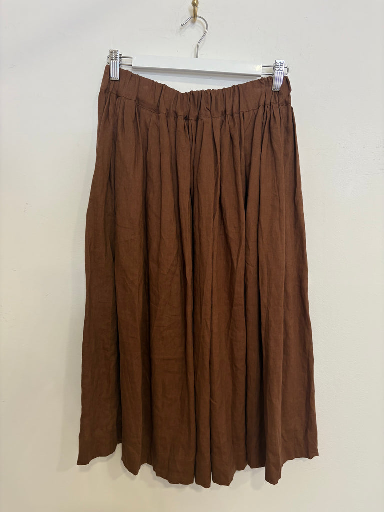 Layla Linen Midi Skirt - 7 Colours