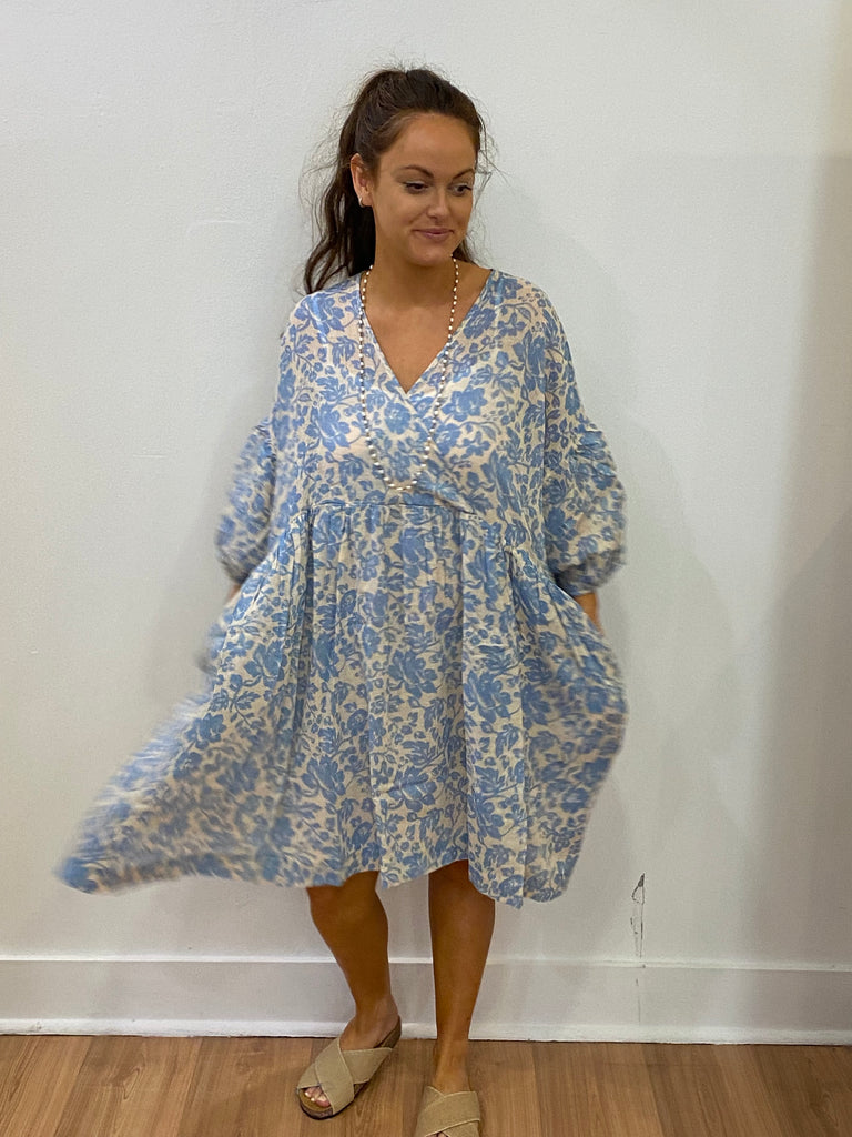 The Lulu Linen/Cotton Gauze Dress - 3 Colours