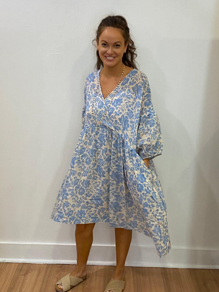 The Lulu Linen/Cotton Gauze Dress - 3 Colours