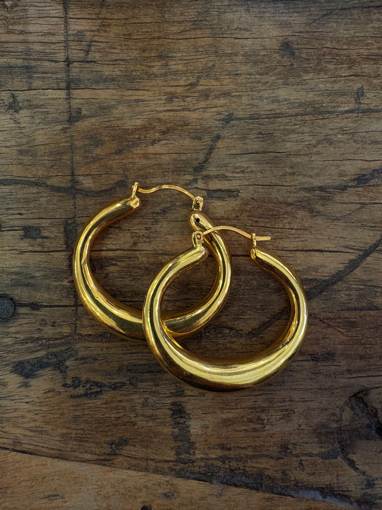 Zanzibar Gold Earrings