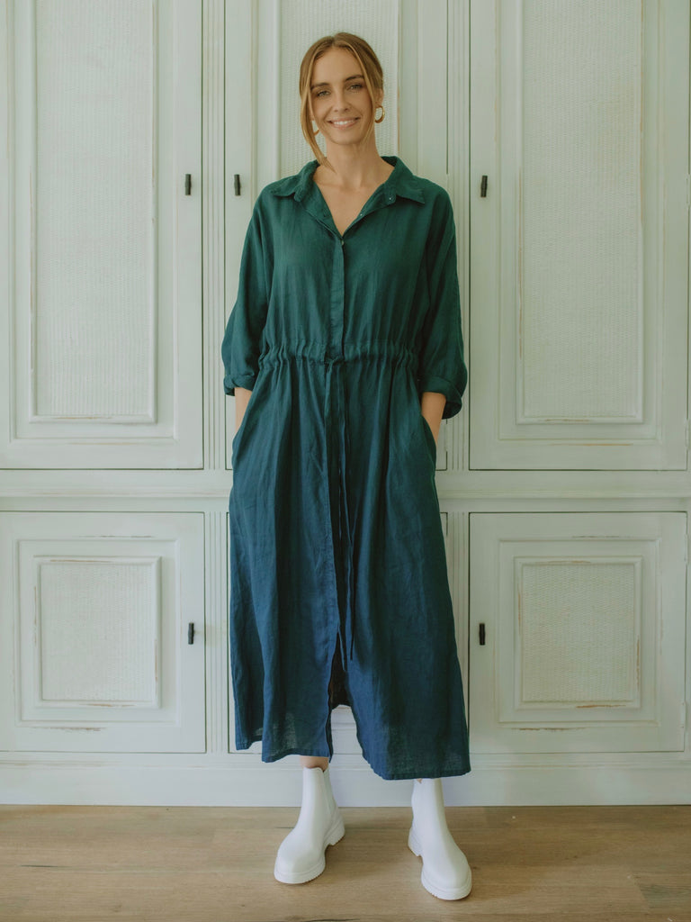 Paris Linen Dress Coat - 2 Colours