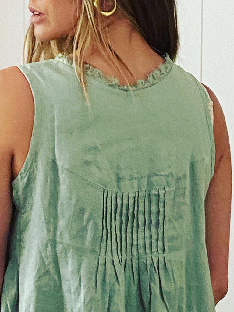 Aimee Linen Midi Dress - 4 Colours